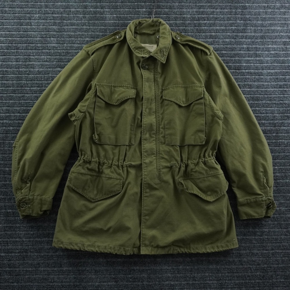 Vintage 60s Talon US Military M-1951 OG-107 Jacket Regular Medium Olive Green